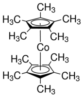 Bis(pentamethylcyclopentadienyl)cobalt Chemical Structure